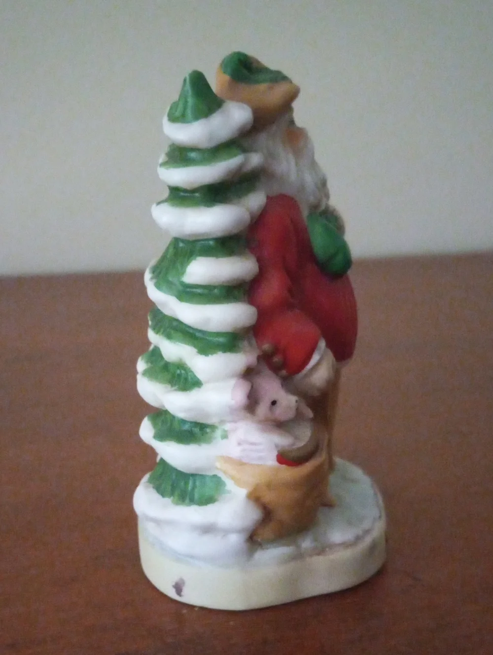 Vintage 1991 Santas of the Nations Austria Hand Painted Porcelain Figurine